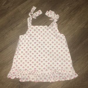 Toddler girls sleeveless tank
